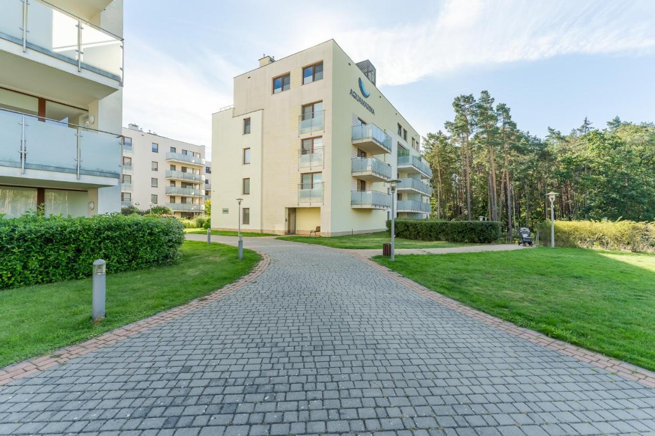 Aqua Marina Plaza-Basen Lägenhet Miedzyzdroje Exteriör bild