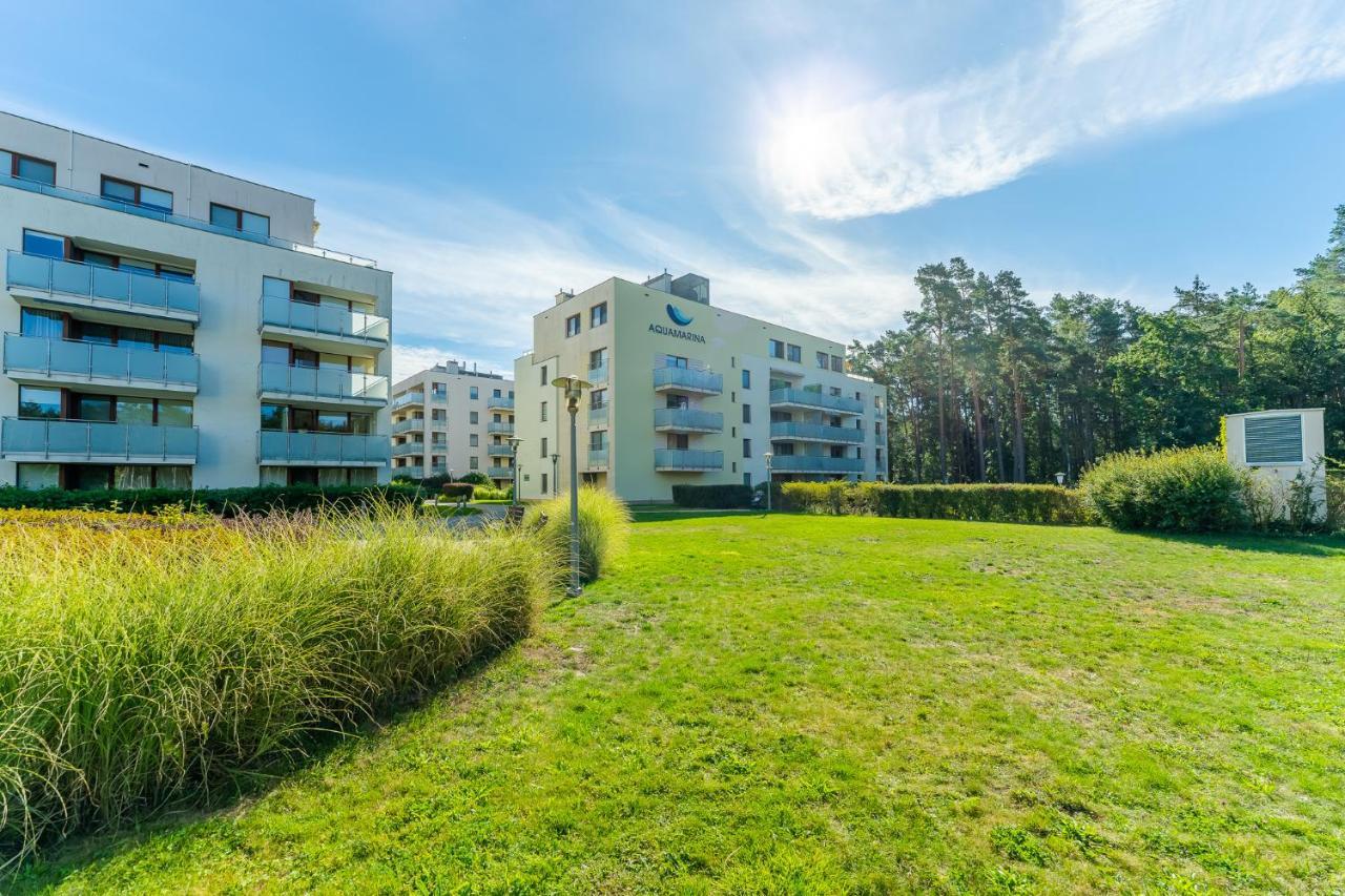 Aqua Marina Plaza-Basen Lägenhet Miedzyzdroje Exteriör bild
